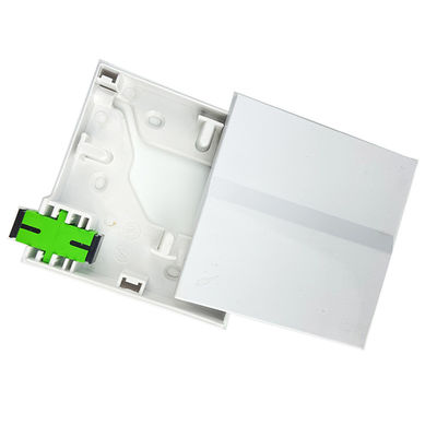 Tipo di connettore SC/APC Pannello di presa in fibra ottica per trasmissione rapida e stabile dei dati