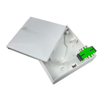 Tipo di connettore SC/APC Pannello di presa in fibra ottica per trasmissione rapida e stabile dei dati