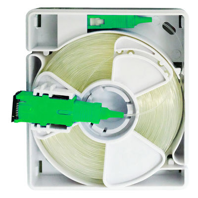 Socket terminale di accesso 94X84X32 mm per l'accesso senza sforzo alla fibra in reti FTTH FTTX