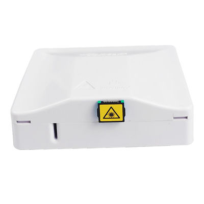 Socket terminale di accesso 94X84X32 mm per l'accesso senza sforzo alla fibra in reti FTTH FTTX