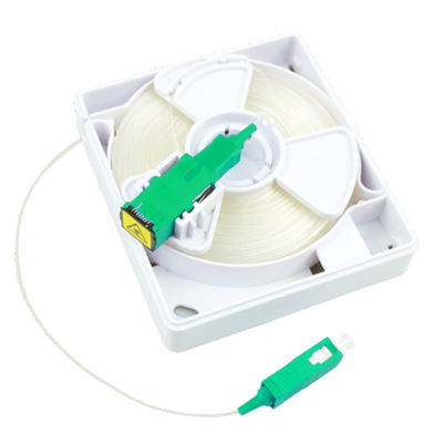 Socket terminale di accesso 94X84X32 mm per l'accesso senza sforzo alla fibra in reti FTTH FTTX