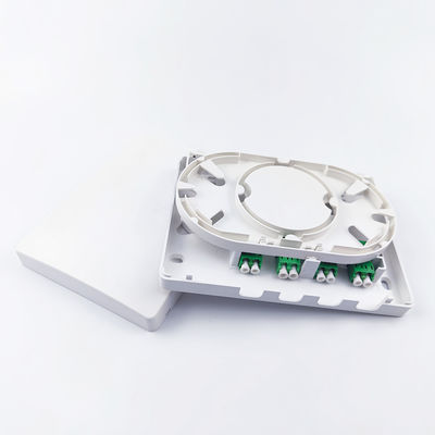 5 Fibra ottica pannello di presa della facciata 4 Core per interni in rete FTTH realizzati in PC/ABS