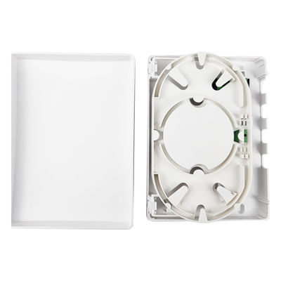 4-Core SC APC Plastic Fiber Optic Faceplate Socket Panel per interni in rete FTTH