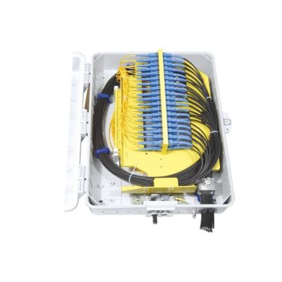 Best 48 Core Fiber Distribution Box PC Material ABS Fiber Terminal Box per la rete