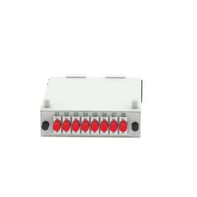 FTTX Acciaio laminato a freddo 8 nuclei Fibra ottica FTTH Terminal Box per la distribuzione in rete