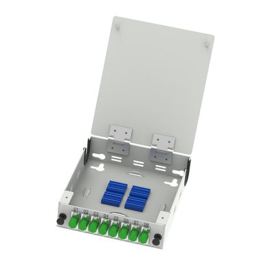 Casella di distribuzione in fibra ottica di tipo FC APC per terminali FTTH/FTTX di rete