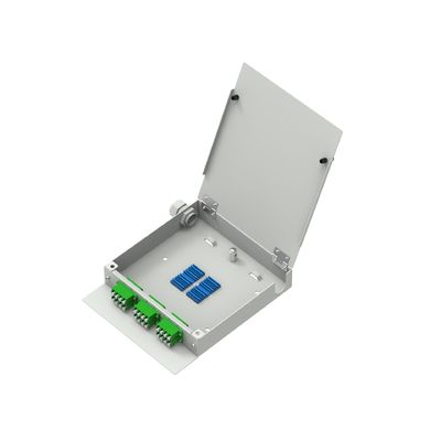 Rete di acciaio laminato a freddo ODN Power LC APC Tipo 12 Core Fibra ottica FTTH Terminal Box