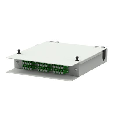 Rete di acciaio laminato a freddo ODN Power LC APC Tipo 12 Core Fibra ottica FTTH Terminal Box